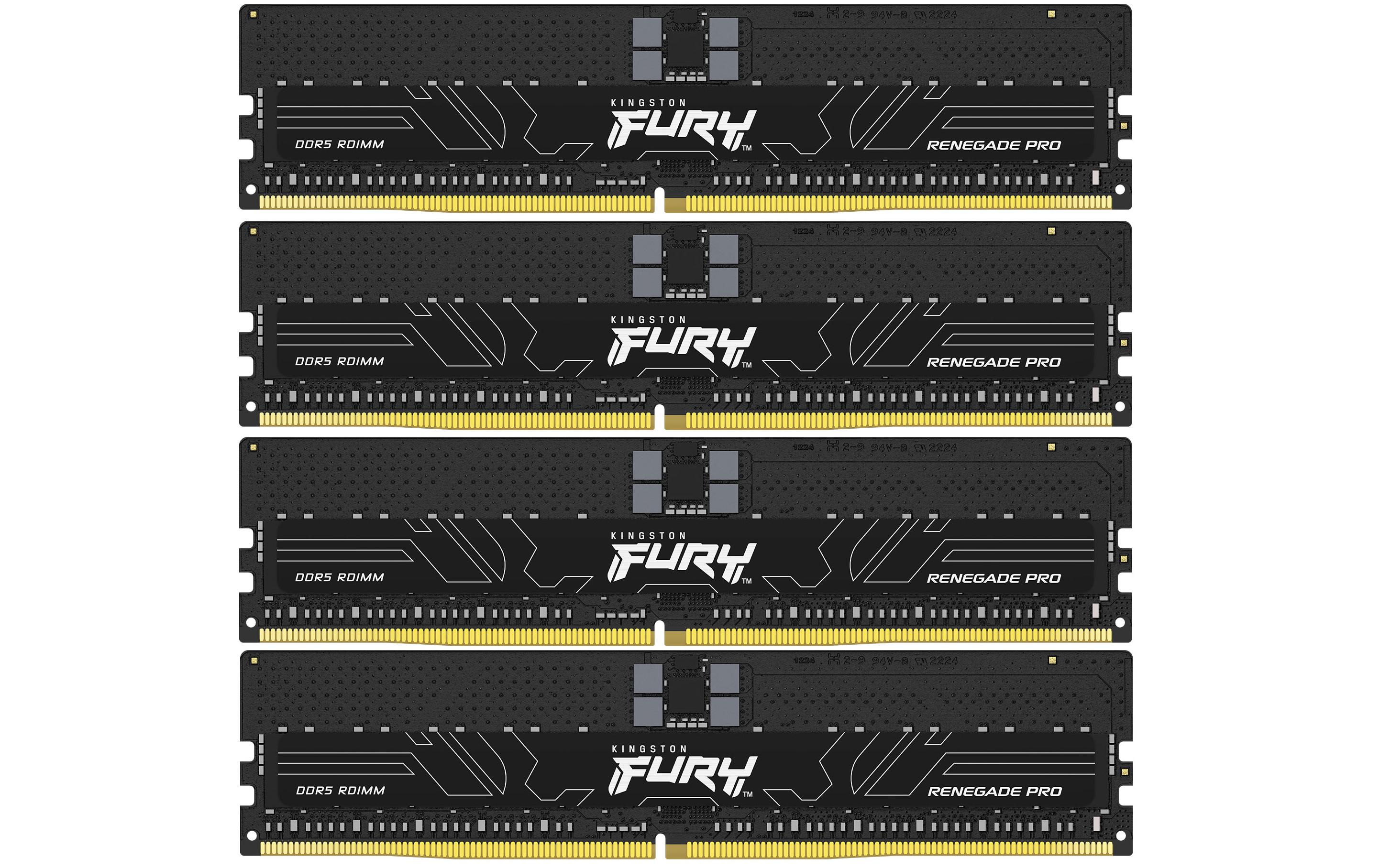1546764 - Mediatech Kingston FURY Ren. PRO DDR5 128GB 4Kit 5600MTs R.ECC XMP, 4x 32GB, CL36, 1.25V, 288Pin kaufen | Mediatech.ch