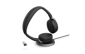 Jabra Evolve2 65 Flex Duo UC BT380, USB-A, Ladestation