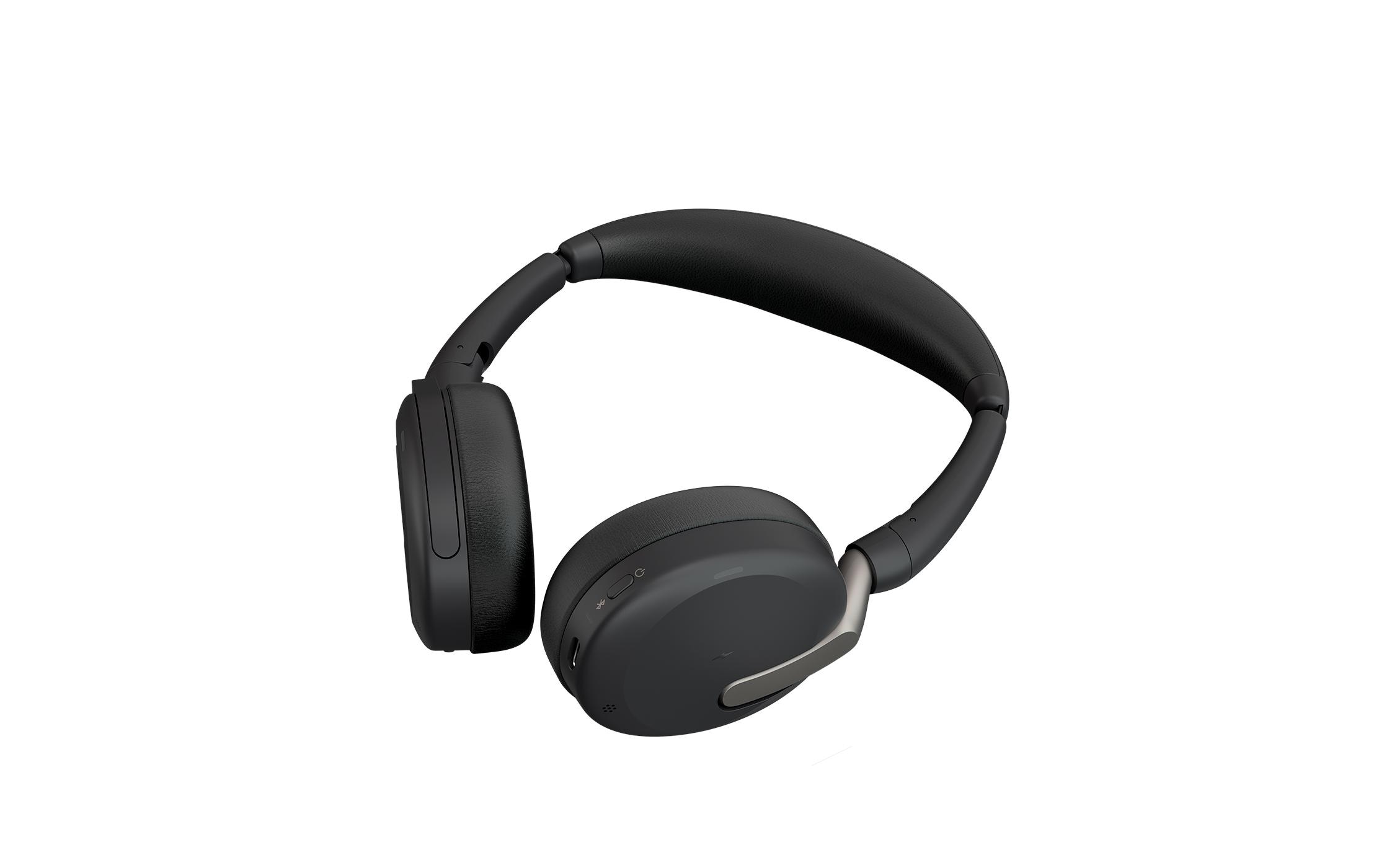 1547400_2 - Mediatech Jabra Evolve2 65 Flex Duo MS BT380, USB-A, Ladestation