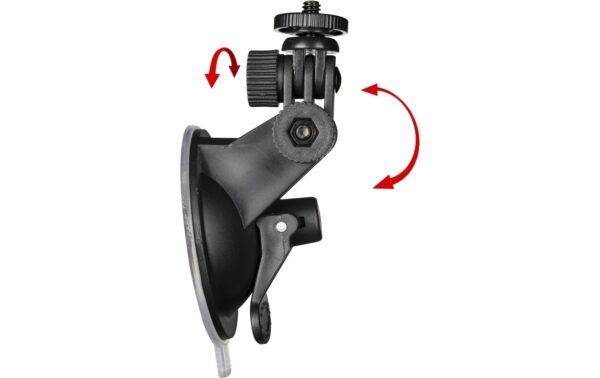 1547981_1 - Mediatech Mantona Saugnapf Halterung L 1/4 Zoll+GoPro Mount