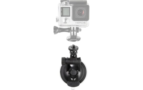 1547981_2 - Mediatech Mantona Saugnapf Halterung L 1/4 Zoll+GoPro Mount