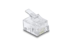 Delock RJ11 Modularer Stecker 100 Stück
