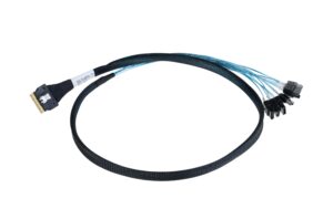 Adaptec SFF-8654 - 8x SATA, 0.8M Anschluss für 8x SATA HDDs