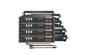 Pylontech US2000C 2,4kWh Kit LiFePO4 Batterie inkl. BMS 7.2 kWh