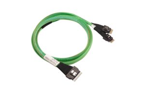 Broadcom SAS Kabel: SFF-8654 -2xSFF-8654 1m, für 2x SlimSAS x4 Backplane kaufen Schweiz | Mediatech.ch