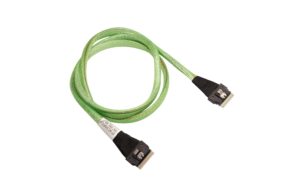 Broadcom SAS Kabel: SFF-8654 -SFF-8654 1m, für SlimSAS x8 Backplane