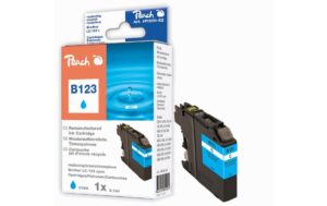 Peach Brother LC-123, cyan 8.1 ml, 1185 Seiten