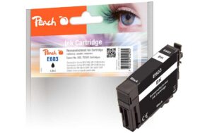 Peach Tinte Epson T03U1/ No. 603, black 4.8 ml, 160 Seiten