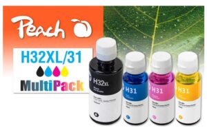 Peach Tinte HP CISS 32XL/31 MP Multipack bk/c/m/y kaufen Schweiz | Mediatech.ch