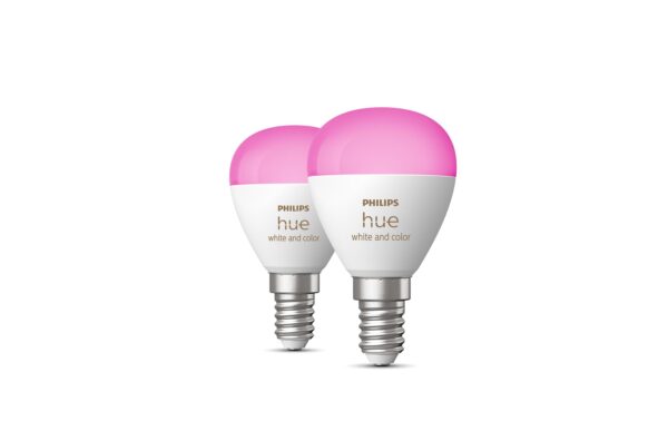 Philips Hue White & Col. Amb. E14 Doppelpack 2x 470lm