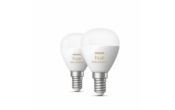 1555203_1 - Mediatech Philips Hue White Ambiance E14 Doppelpack 2x 470lm