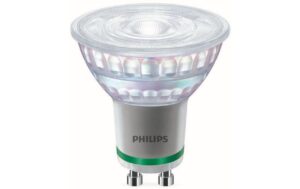 Philips LED Lampe 2.1W (50W) GU10, weiss, 375lm, 3000K