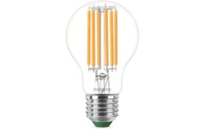 Philips LED Lampe 5.2W (75W) E27, A70, 3000K, klar
