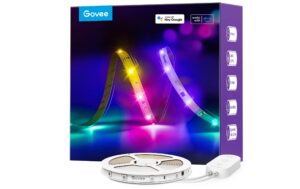 Govee LED-Leuchtstreifen WiFi, BT, 10m, RGBIC