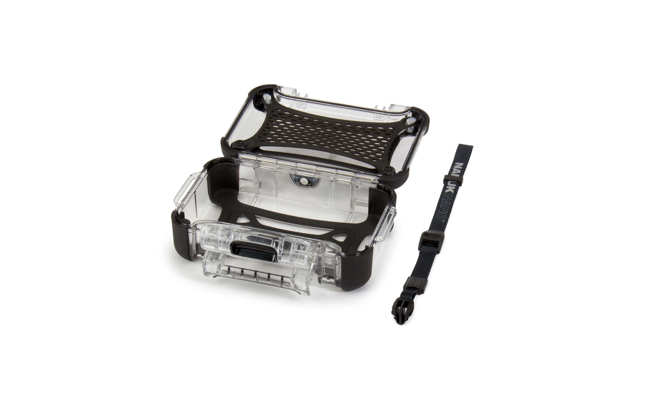 1555815_4 - Mediatech Nano Case 330, klar Innenmasse (mm): 170x96x49
