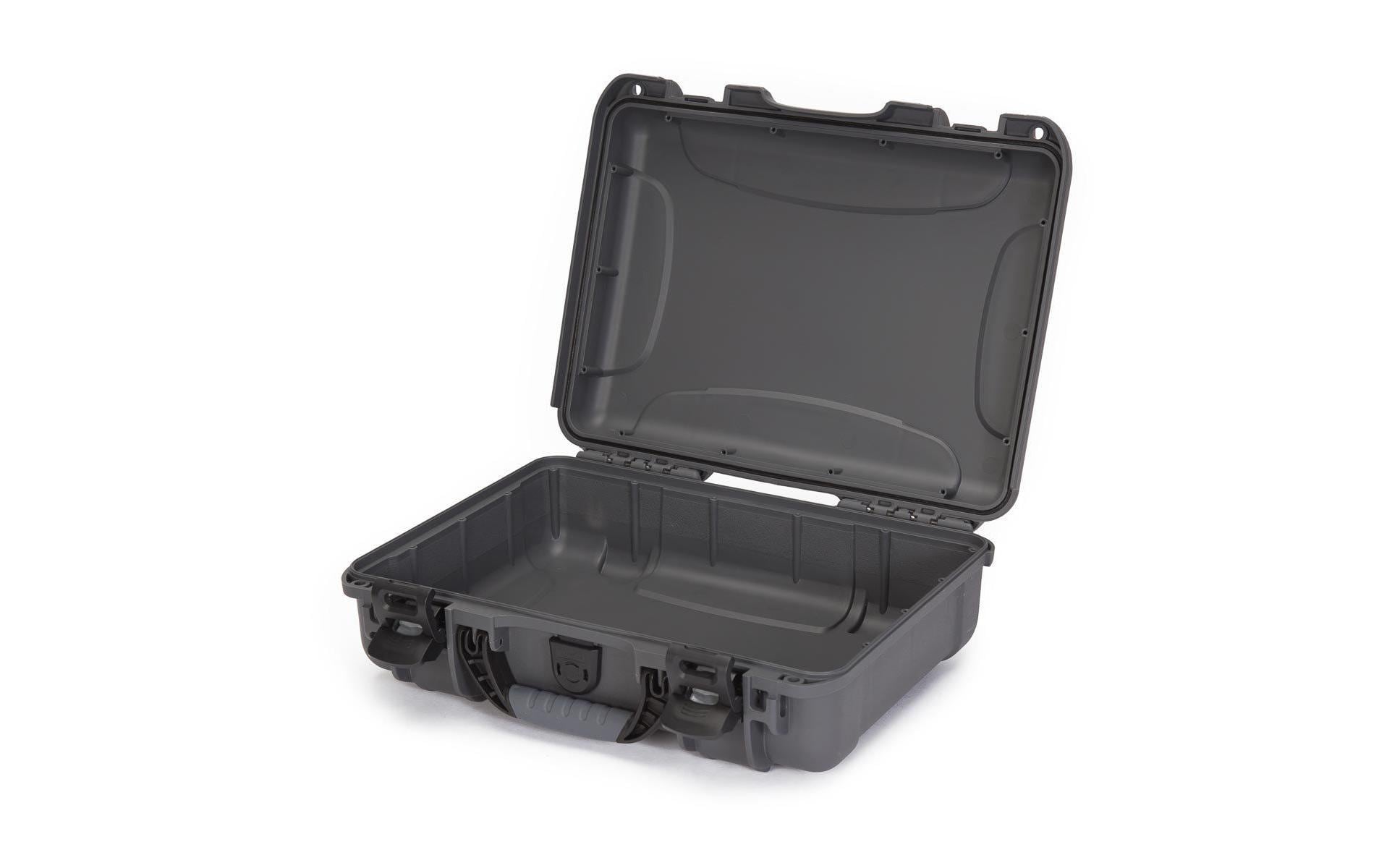 1555994 - Mediatech Nanuk Kunststoffkoffer 910, leer, graphit Innenmasse (mm): 336x234x104 kaufen | Mediatech.ch