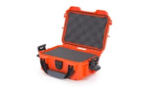 Kunststoffkoffer 903, mit Schaum, orange Innenmasse (mm): 188x124x79