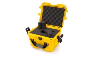 Nanuk Kunststoffkoffer 908, mit Schaum, gelb Innenmasse (mm): 241x190x190 kaufen | Mediatech.ch