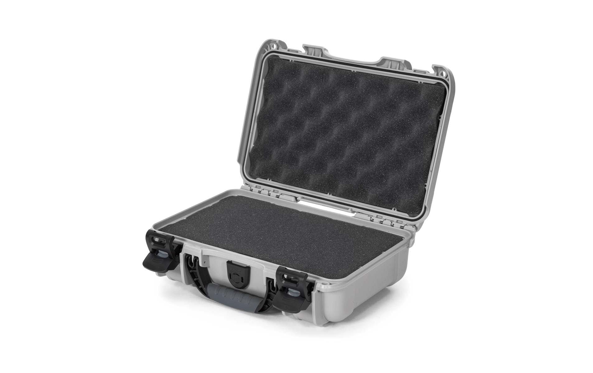 1556166 - Mediatech Nanuk Kunststoffkoffer 909, mit Schaum, silber Innenmasse (mm): 291x178x93 kaufen | Mediatech.ch