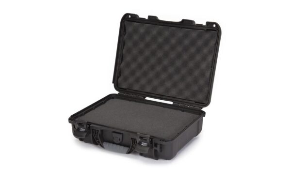 Kunststoffkoffer 910, mit Schaum, schwarz Innenmasse (mm): 336x234x104