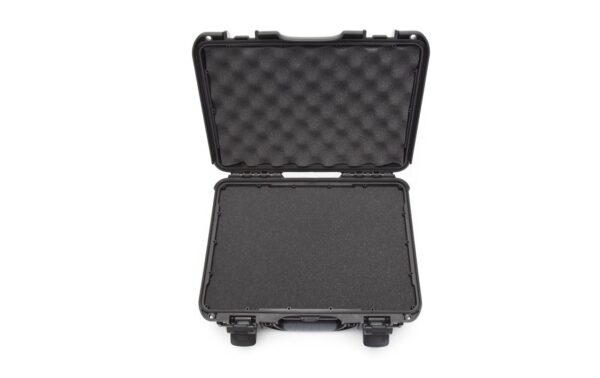 Kunststoffkoffer 910, mit Schaum, schwarz Innenmasse (mm): 336x234x104