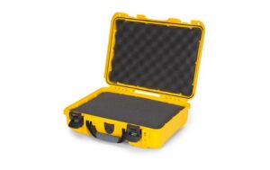 1556175 - Mediatech Nanuk Kunststoffkoffer 910, mit Schaum, gelb Innenmasse (mm): 336x234x104 kaufen | Mediatech.ch