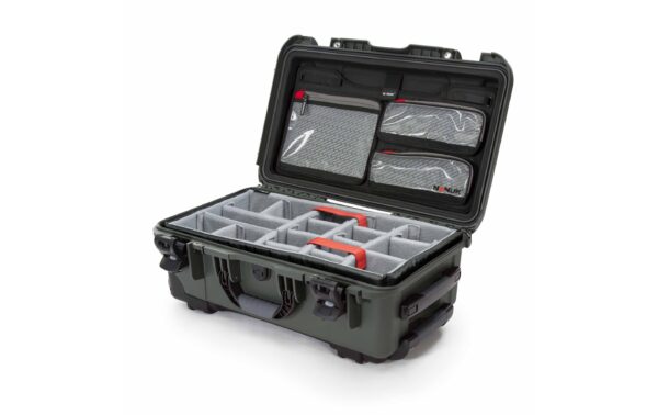 1556270 - Mediatech Nanuk Kunststoffkoffer 935, TW+DO oliv Innenmasse (mm): 521x287x191 kaufen | Mediatech.ch