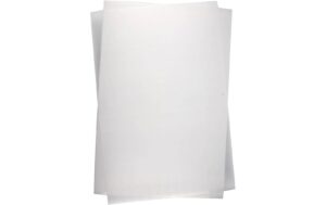 Creativ Company Schrumpffolie transparten glänzend, 10 Blatt, 20 x 30 cm
