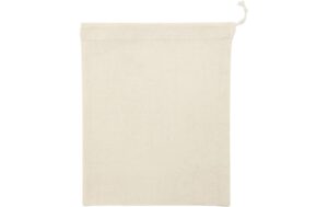 Creativ Company Stoffbeutel hellnatur, 5 Stk., 21x25 cm