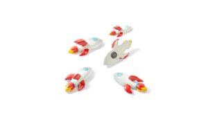 1557128 - Mediatech Trendform Magnete ROCKET 5er Set 5er Set