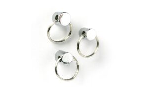 Trendform Superstarke Magnet RINGE 3er Set 3er Set, silber