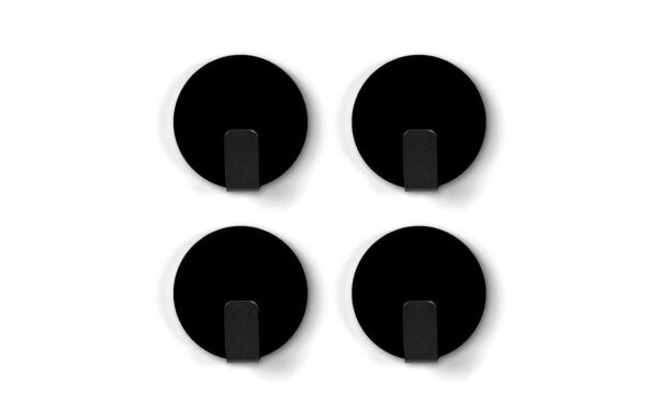 1557145 - Mediatech Trendform Magnethaken SOLID 4er Set schwarz 4er Set, weiss kaufen Schweiz | Mediatech.ch