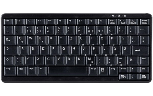 155801 - Mediatech Active Key Kompakt Tastatur AK-4100 USB schwarz kaufen Schweiz | Mediatech.ch
