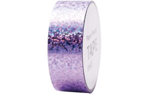 Rico Washi Tape Holographic flieder 15 mm, Rolle 10 m, FSC Mix