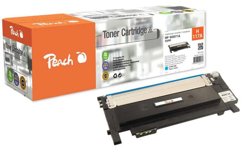 Peach Toner für HP Color Laser W2071A/117A 700 Seiten, cyan kaufen Schweiz | Mediatech.ch