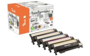 Peach Toner für HP Color Laser Multipack bk, c, m, y, 2x1000, 3x700 Seiten
