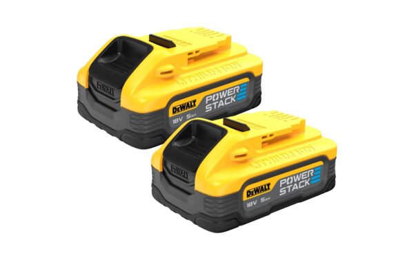1562612 - Mediatech Akku-Set Powerstack 18 Volt / 5,0Ah, 2 Stück