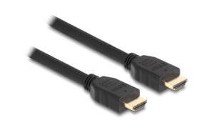 Delock High Speed HDMI Kabel 8K 60Hz, 10m, schwarz