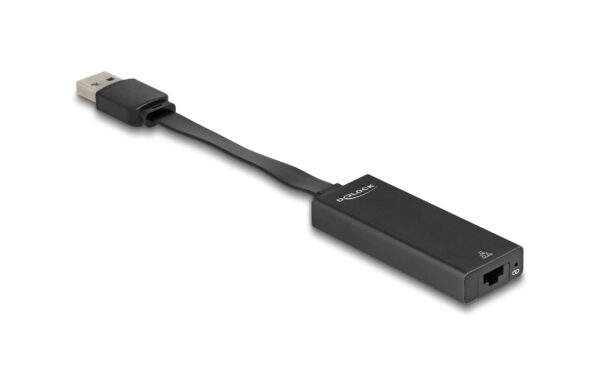 Delock USB Typ-A Adapter zu Gigabit LAN slim