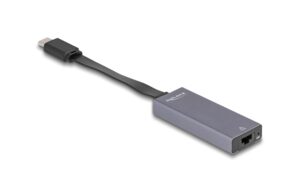 Delock USB Typ-C Adapter zu 2,5 Gigabit LAN slim