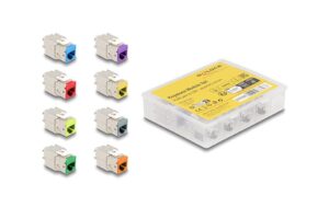 Delock Keystone Modul RJ45 Buchse zu LSA Cat.6A, werkzeug, farbig, 8 Stück kaufen Schweiz | Mediatech.ch