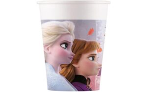 Frozen Pappbecher 200 cm, 8 Stück, Papier