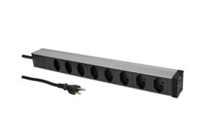 Max Hauri PDU 19, 8x Typ 23 schwarz, 1HE kaufen Schweiz | Mediatech.ch