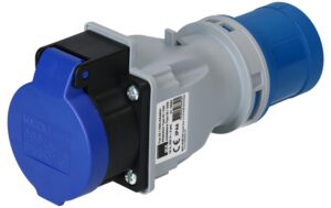 maxCAMP Adapter CEE-Stecker/Steckdose Typ23, IP55
