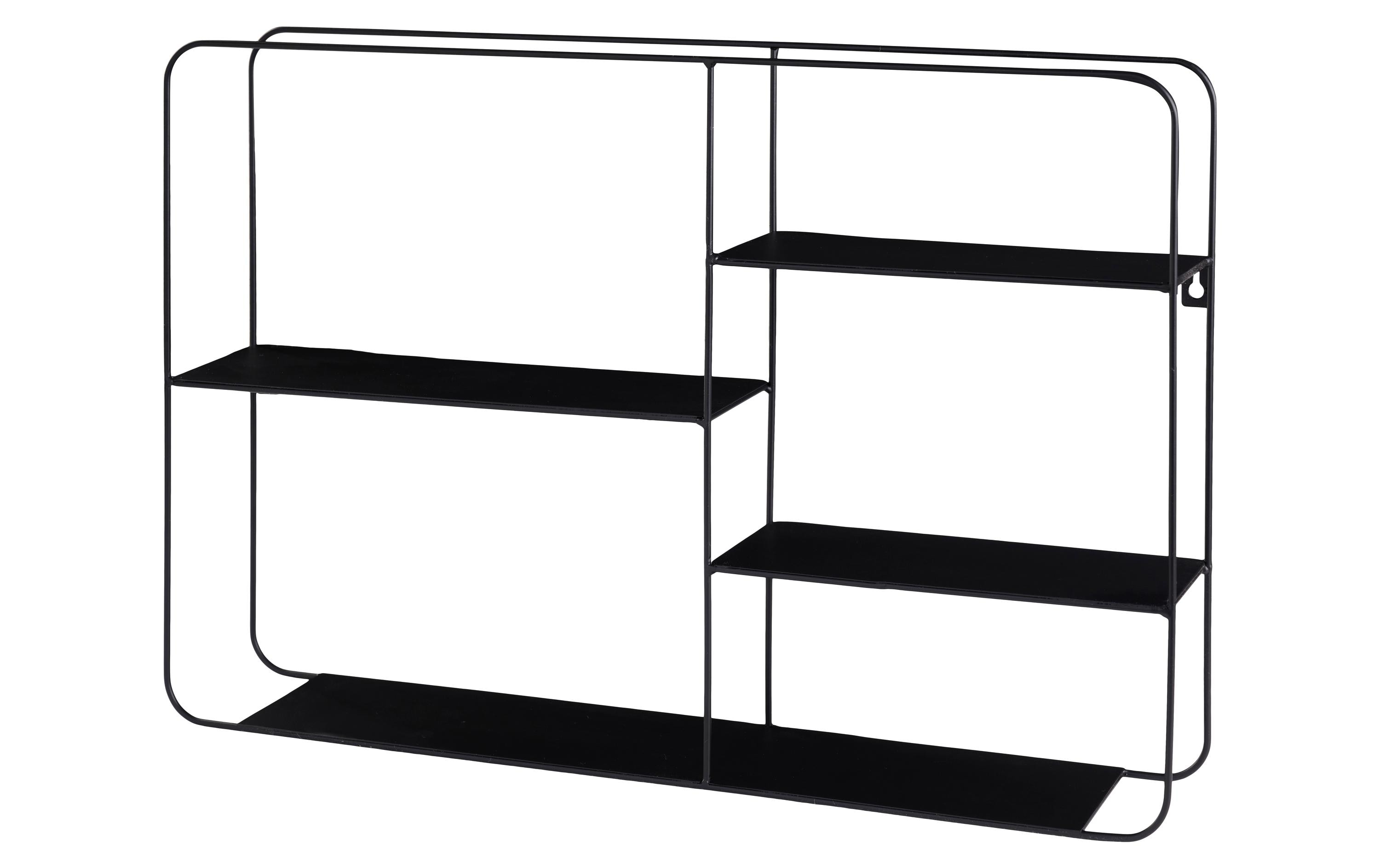 1566861_1 - Mediatech Schou Wandregal Metall, Grösse: 57X40X10cm