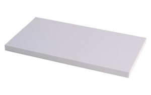 Schou Wandregal Weiss MDF, China, Grösse: 38x20x1.8cm