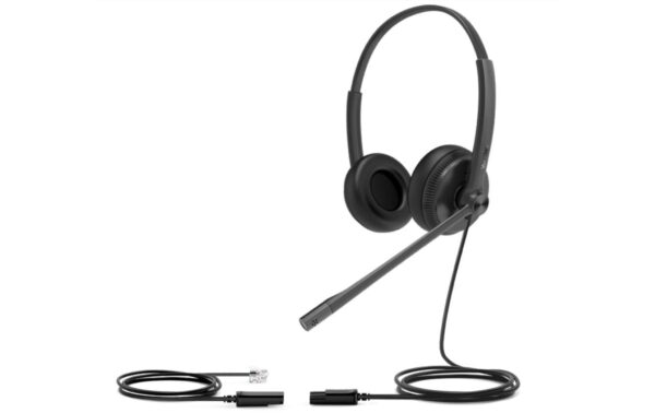 1567885 - Mediatech Yealink Headset YHS34 Dual UC RJ9 Wired Headset kaufen Schweiz | Mediatech.ch