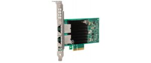 Intel X550-T2: 10Gbps Server Netzwerkkarte 2xRJ45, PCIe-x4 V3, LP+Full Hight, Retail