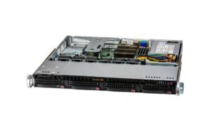 Supermicro SYS-510T-M: LGA-1200 1U, up to 128GB RAM, 4x 3.5, 350W