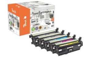 Peach Toner HP LJ Pro CP5225 MultiPack bk 2x7000 S., c,m,y 3x7300 S.
